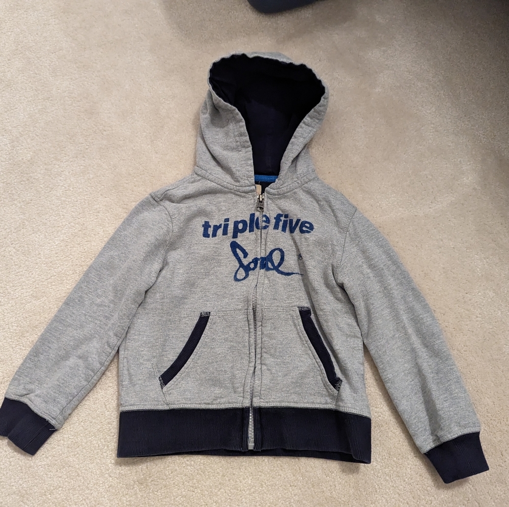 2/$20 Triple Five Soul Hooded Sweatshirt (Hoodie) with full zipper